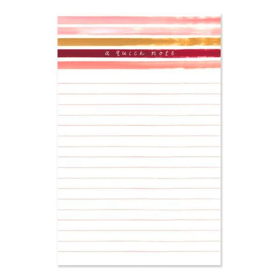 Stationery 1canoe2 | Sunset Stripe Notepad