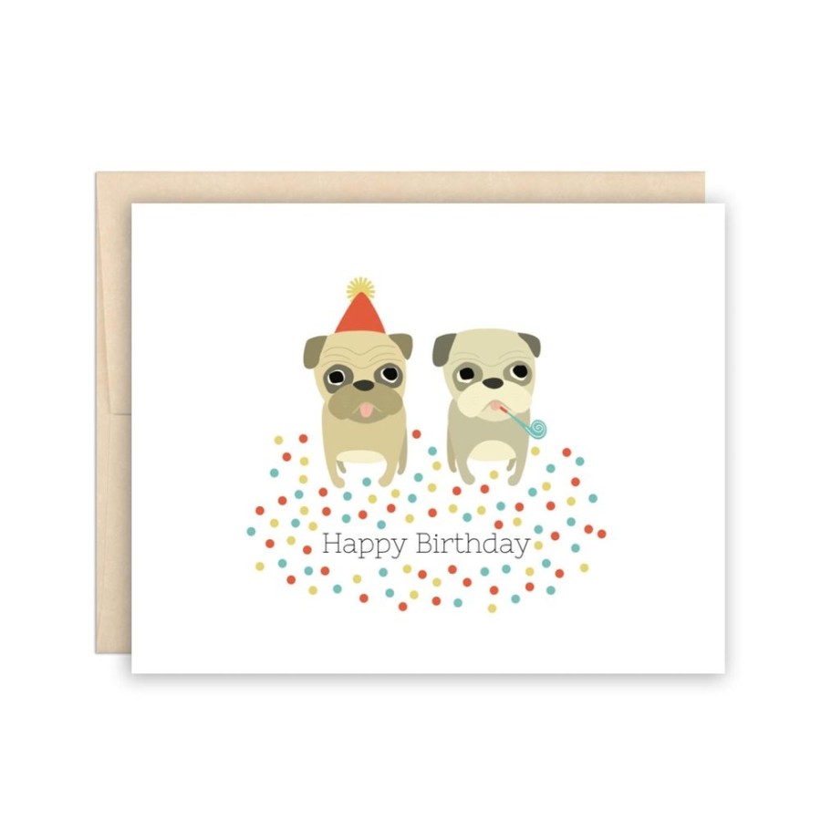 Cards The Beautiful Project | Funny Pug Birthday Card