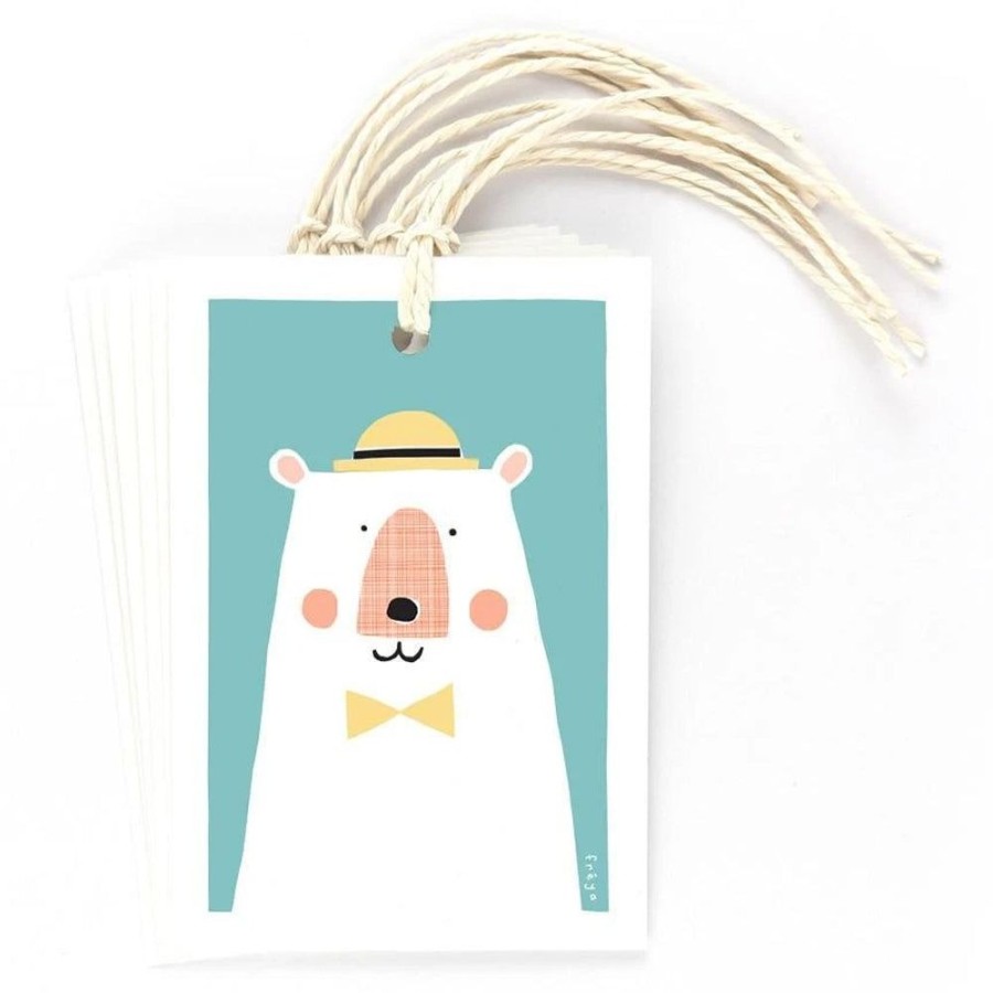 Wrap Freya Art & Design | Blue Bear Gift Tags