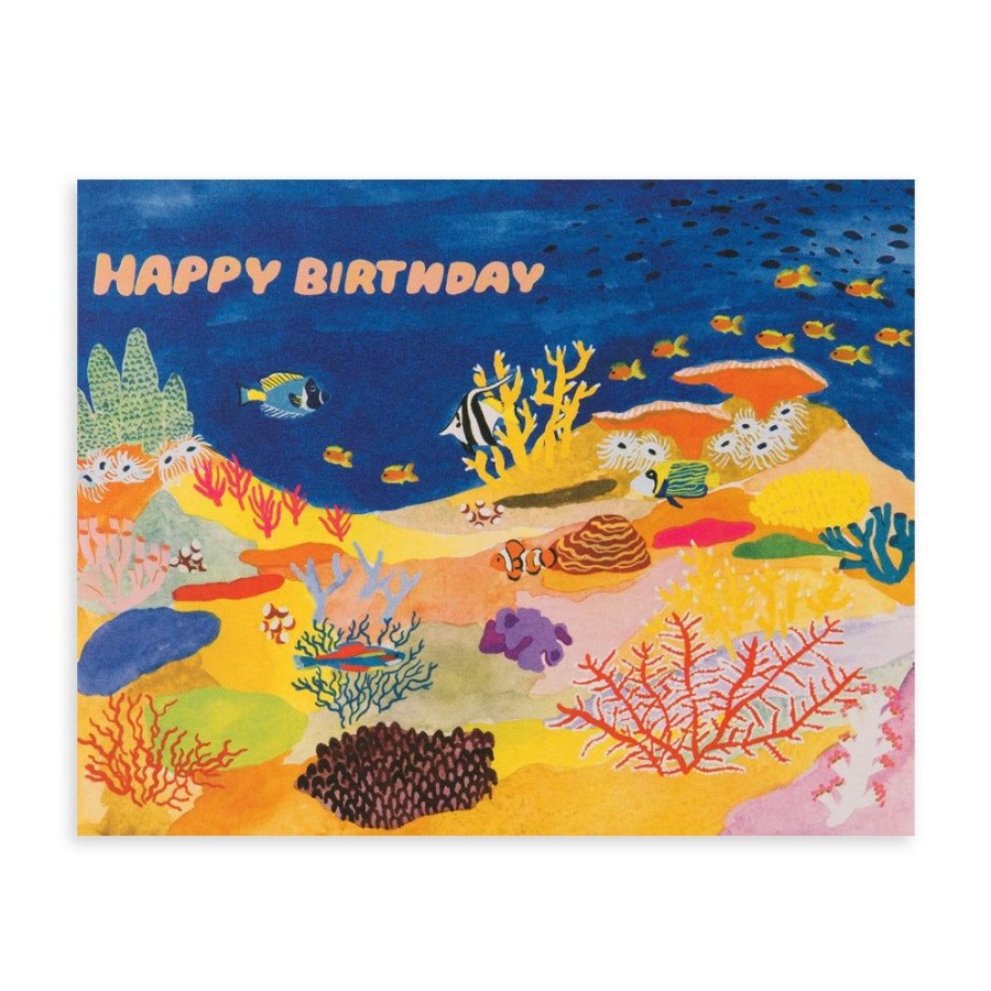 Cards Small Adventure | Coral Reef Birthday Card