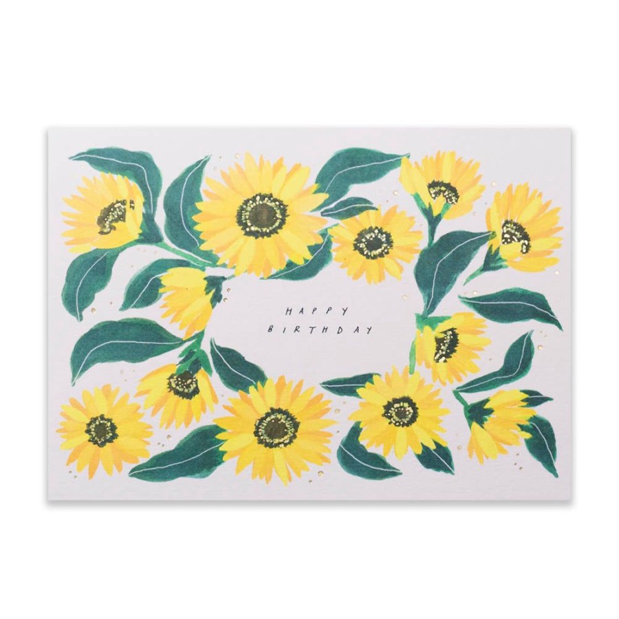 Cards Katie Housley | Happy Birthday Sunflower Card