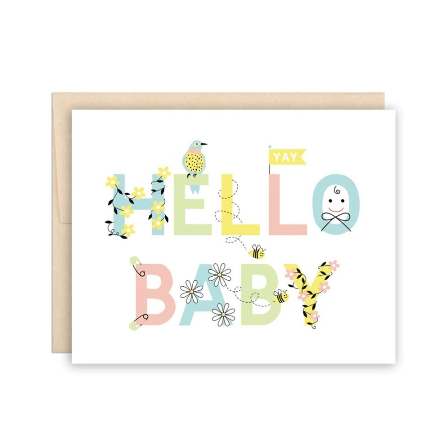 Cards The Beautiful Project | Hello Baby Card