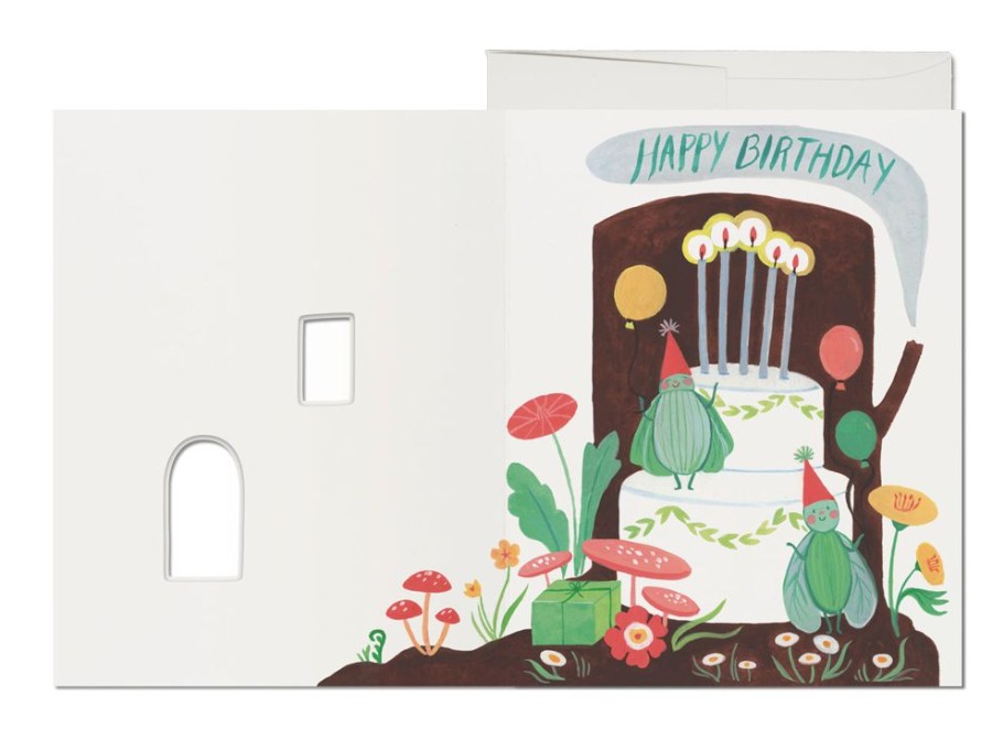 Cards Red Cap Cards | Happy Birthday Log Card