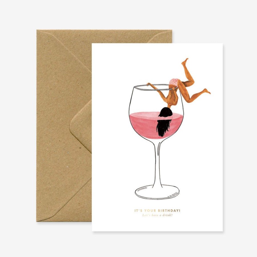 Cards All the Ways to Say | Just One Drink Birthday Card