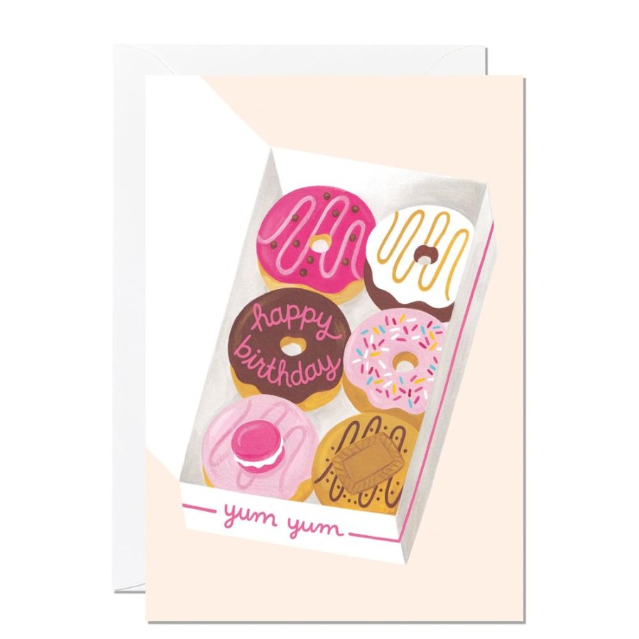 Cards Ricicle Cards | Birthday Doughnuts Card