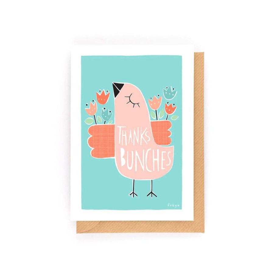 Cards Freya Art & Design | Thanks Bunches Mini Card