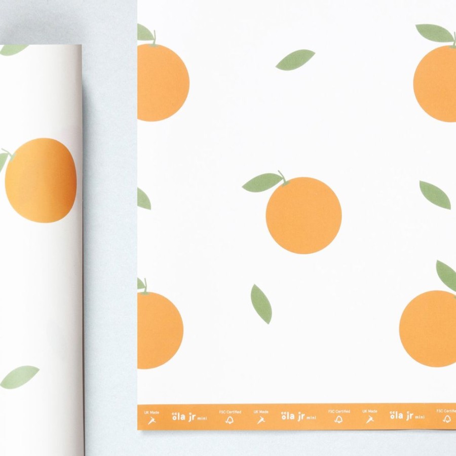 Wrap Ola | Oranges Print Gift Wrap