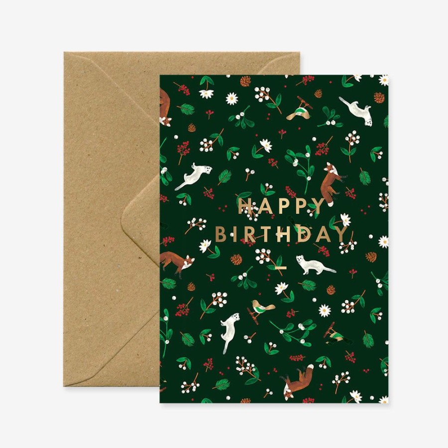 Cards All the Ways to Say | Ermine Birthday Card