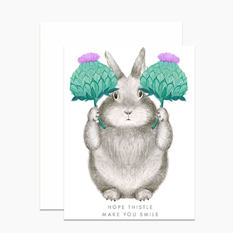 Cards Dear Hancock | Hope Thistle Make You Smile Card