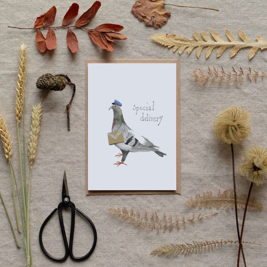 Cards Dear Prudence | Tom The Pigeon Special Delivery Card