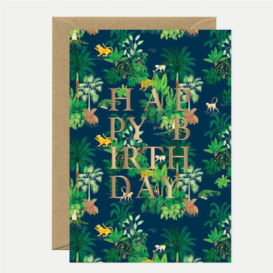 Cards All the Ways to Say | Jungle Happy Birthday Card