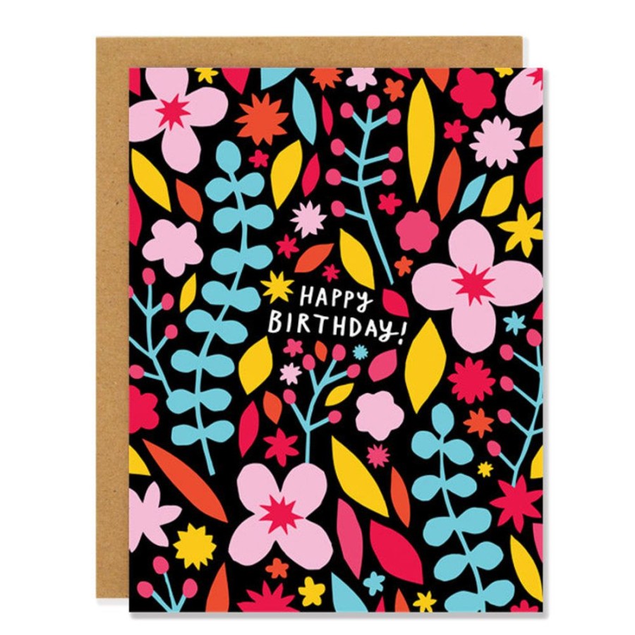 Cards Badger & Burke | Bright Flowers Birthday Card