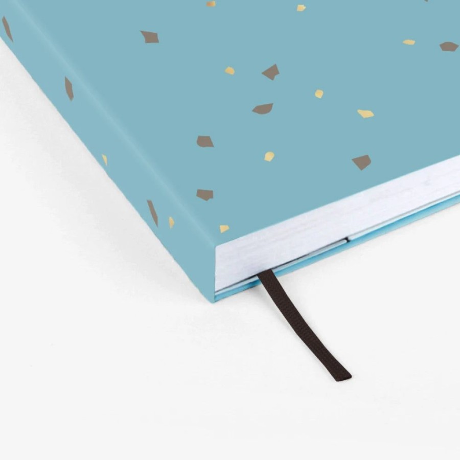 Notebooks & Planners Mossery | Almond Blossoms Threadbound Notebook With Lined Pages