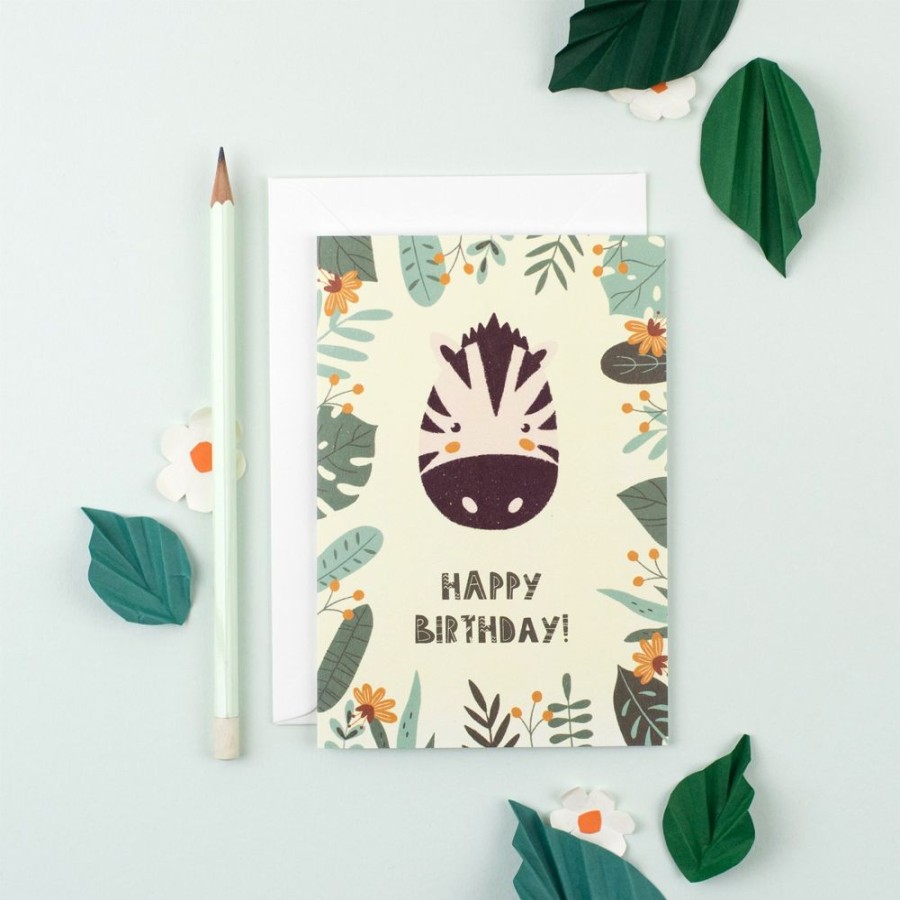 Cards Ricicle Cards | Jungle Birthday Card