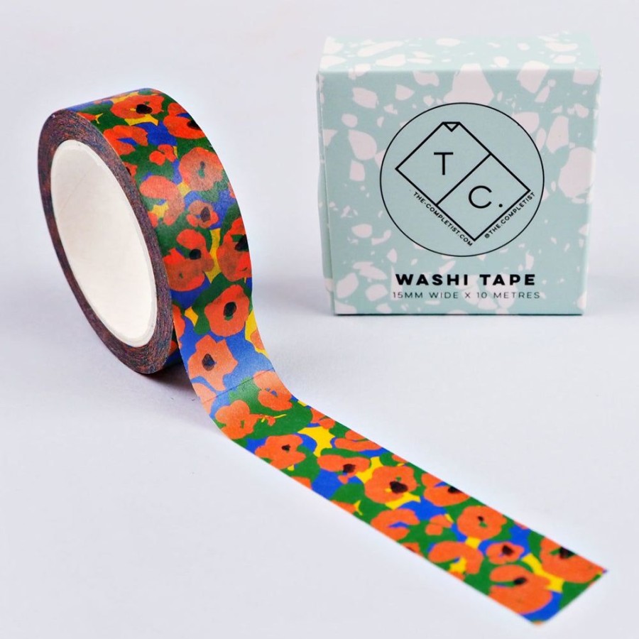 Stationery The Completist | Painter Flower Washi Tape