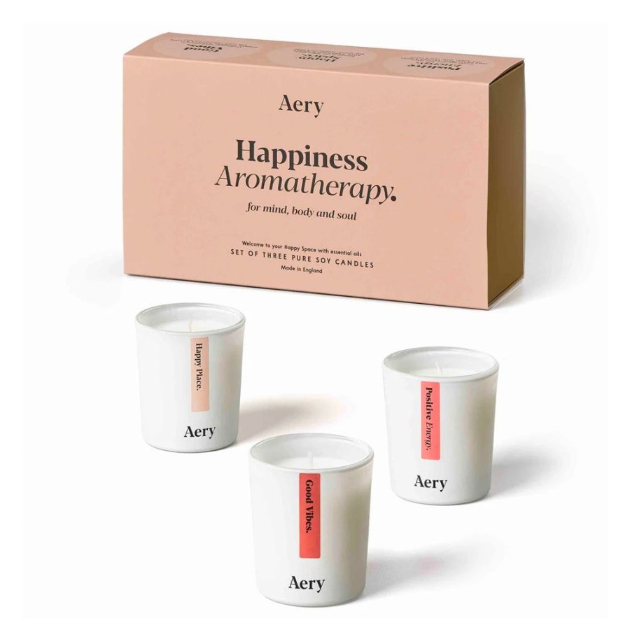 Lifestyle Aery Living | Aery Happiness Aromatherapy Set Of Votive Candles