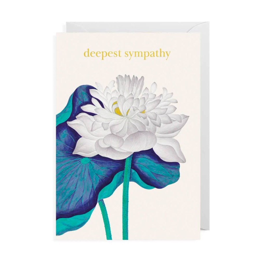 Cards Lagom Design | Deepest Sympathy Flower Card