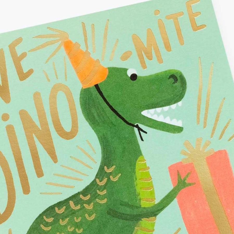 Cards Rifle Paper Co | Dino-Mite Birthday Card