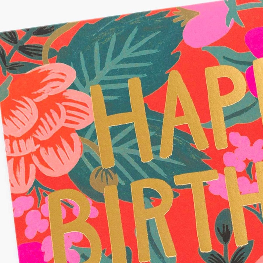 Cards Rifle Paper Co | Poppy Birthday Card