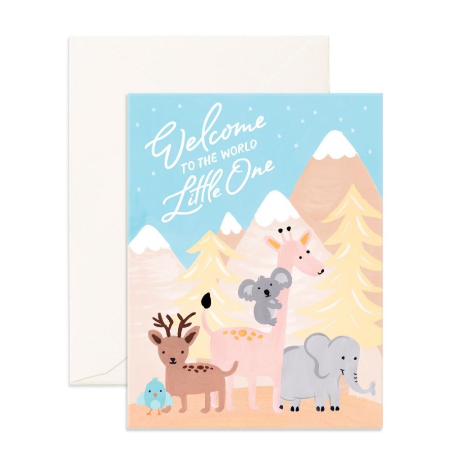 Cards Fox & Fallow | Welcome To The World Card