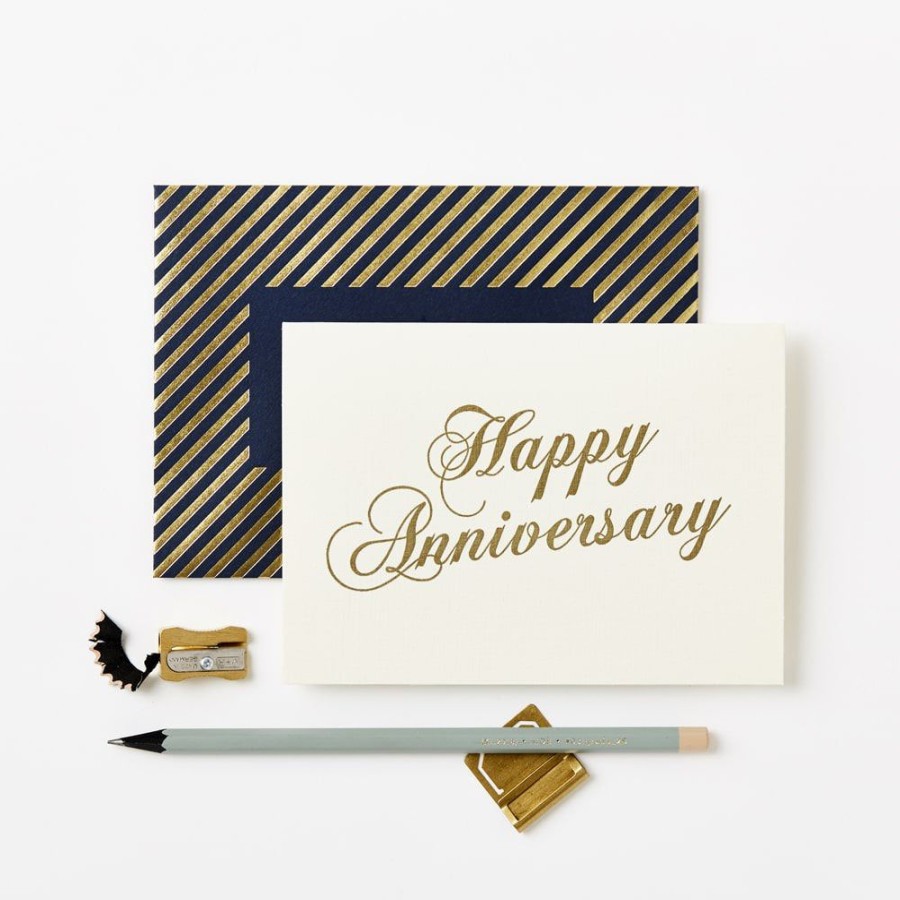 Cards Katie Leamon | Gold Anniversary Scroll Card