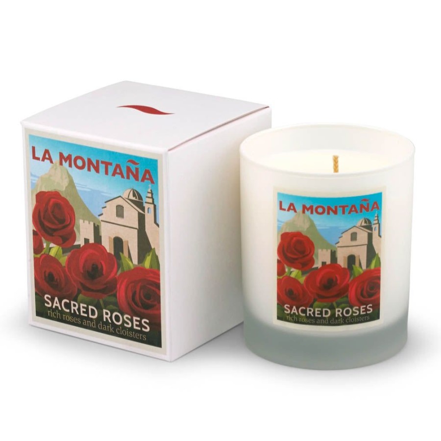 Lifestyle La Montaña | La Montana Sacred Roses Candle