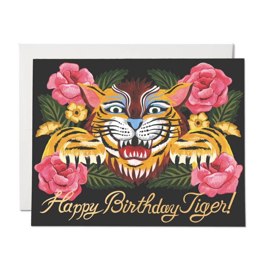 Cards Red Cap Cards | Birthday Roar Card