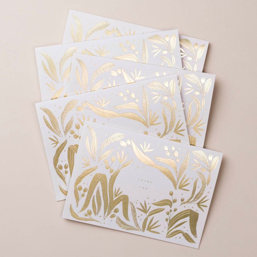 Cards Katie Housley | Golden Thank You Card