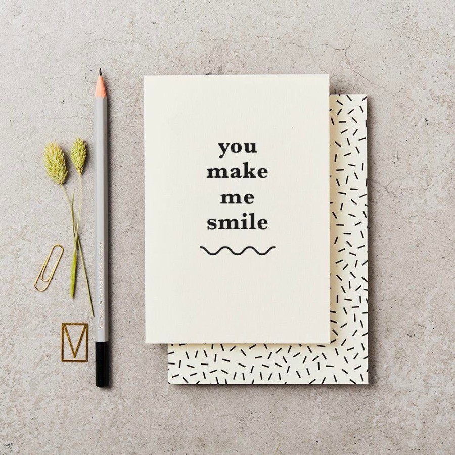 Cards Katie Leamon | You Make Me Smile Card