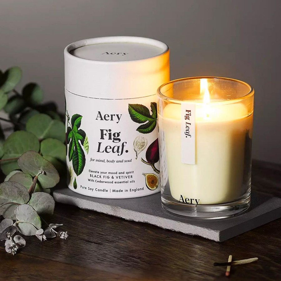 Lifestyle Aery Living | Aery Fig Leaf Tonic Scented Candle