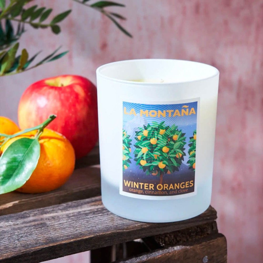 Lifestyle La Montaña | La Montana Winter Oranges Candle