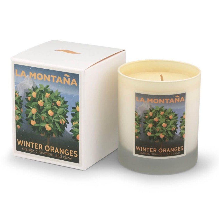 Lifestyle La Montaña | La Montana Winter Oranges Candle