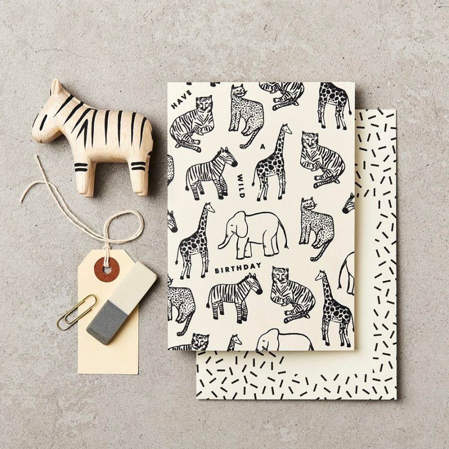 Cards Katie Leamon | Wild Animal Birthday Card