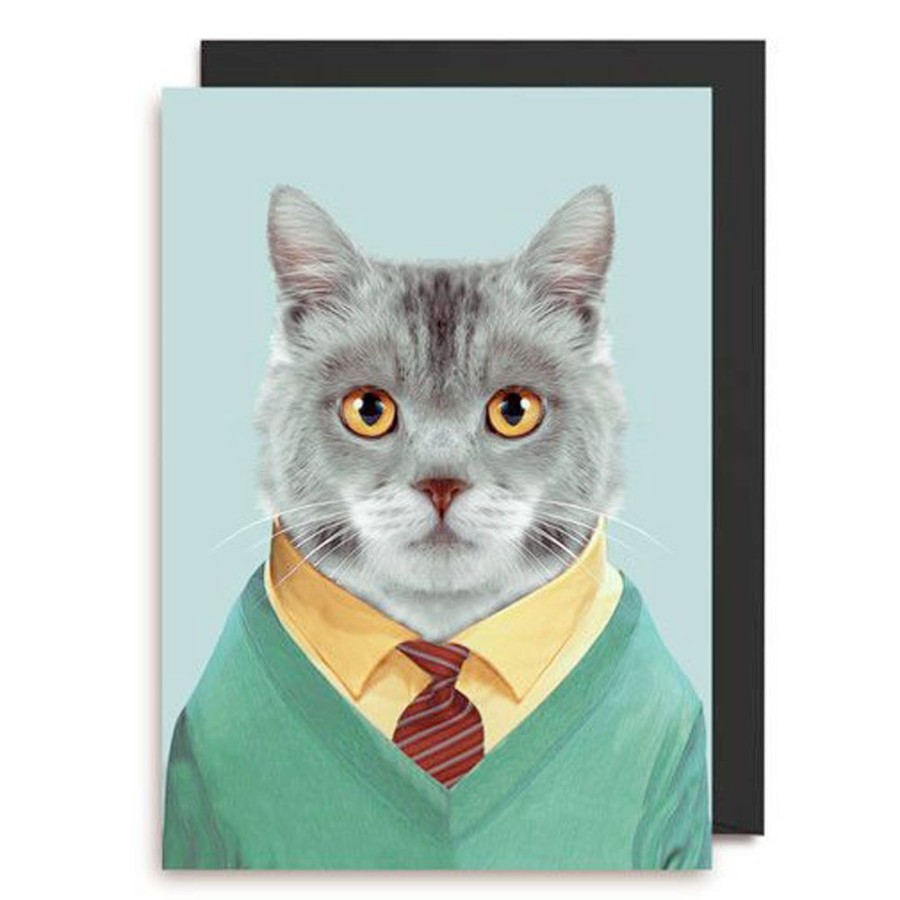 Cards Lagom Design | Cat Zoo Portrait Card