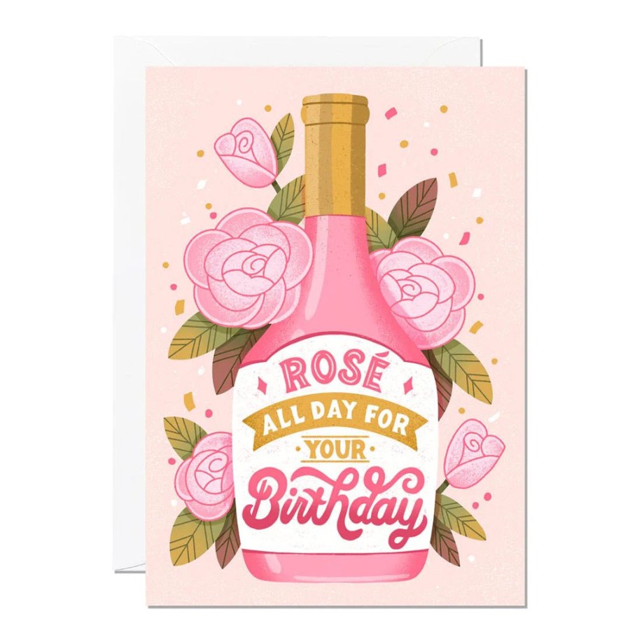 Cards Ricicle Cards | Rose All Day Birthday Card