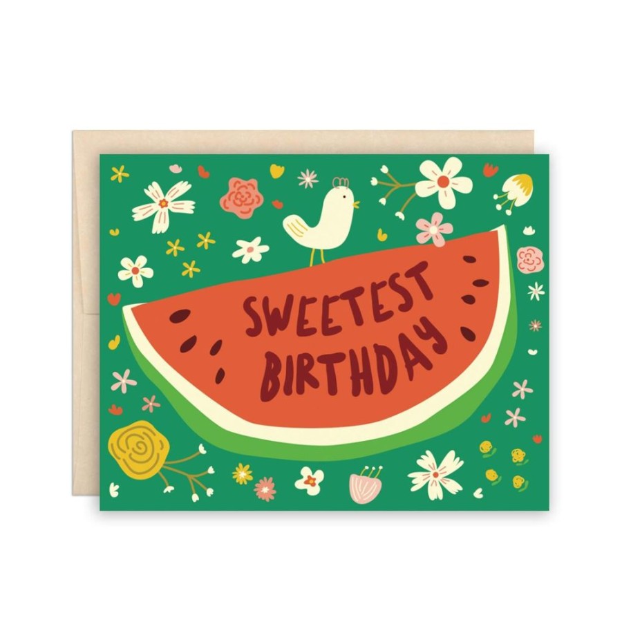 Cards The Beautiful Project | Sweetest Birthday Watermelon Card