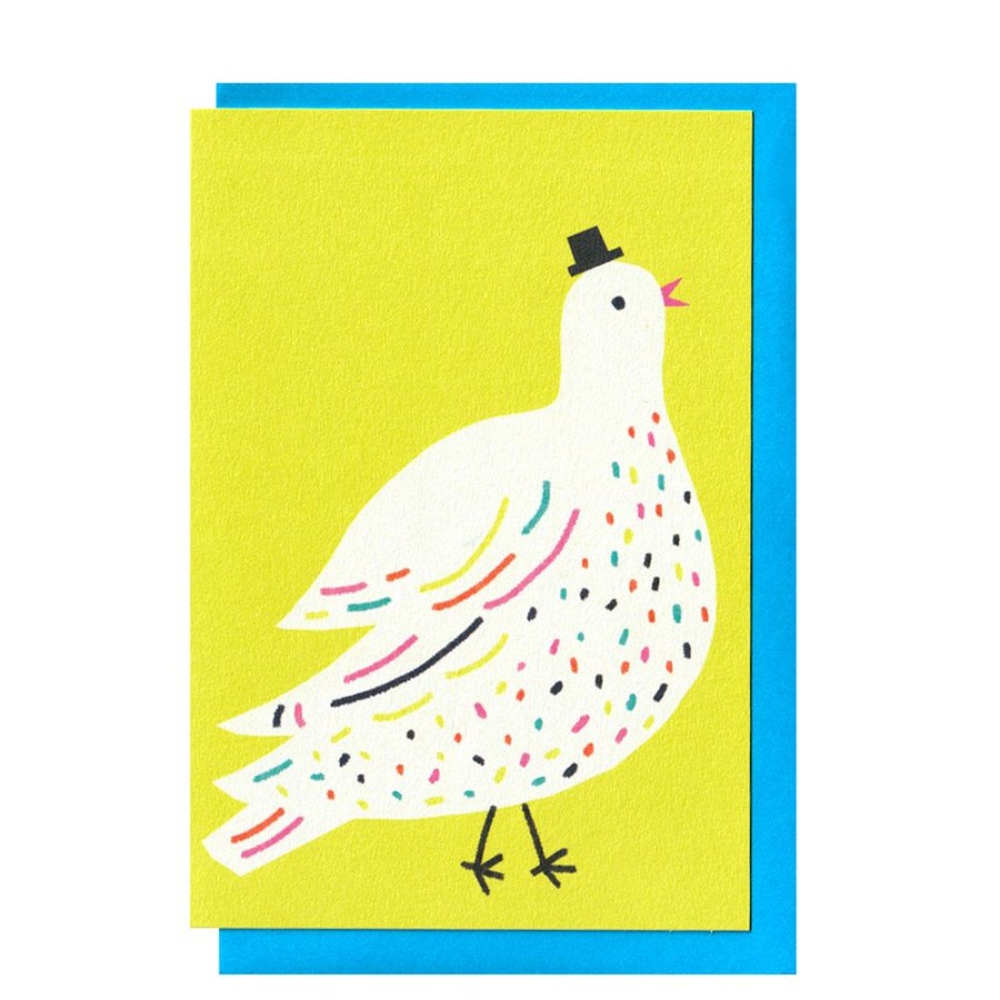 Cards The Printed Peanut | Bird In Hat Card