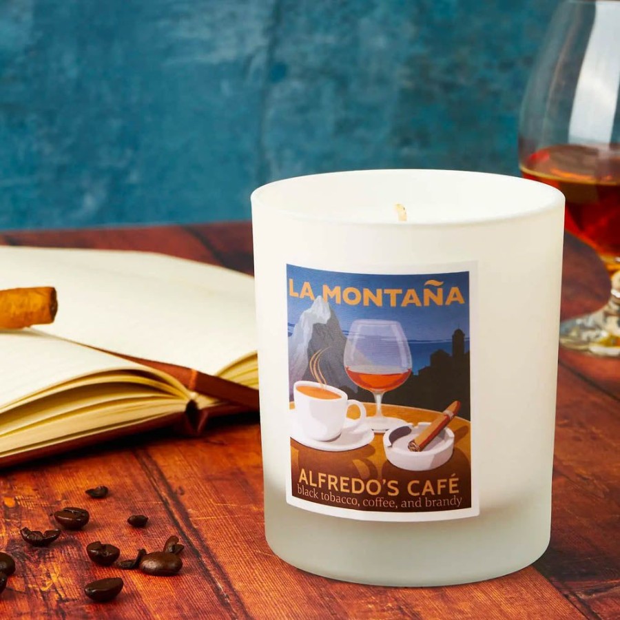 Lifestyle La Montaña | La Montana Alfredo'S Cafe Candle