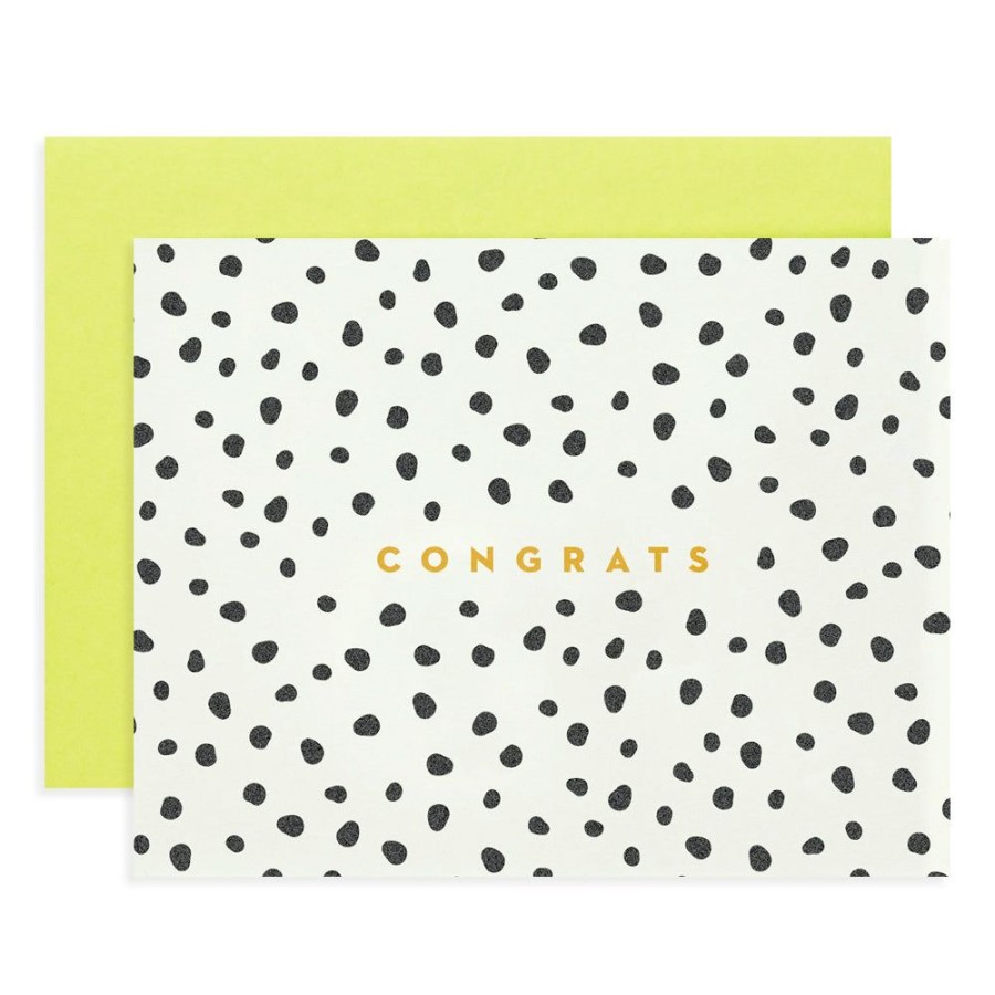 Cards My Darlin' | Spotted Gold Foil Congrats Card