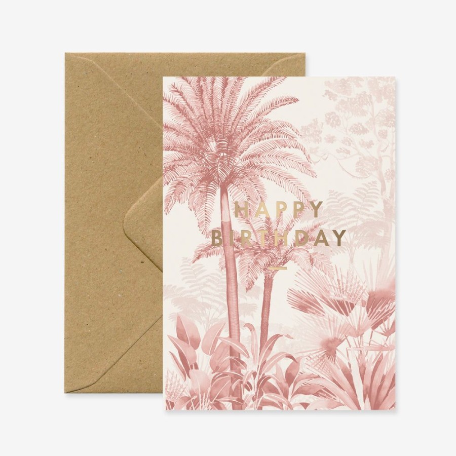 Cards All the Ways to Say | Pink Forest Birthday Card