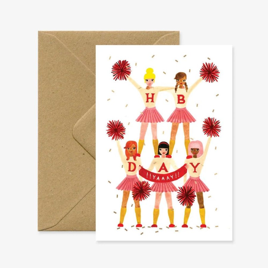 Cards All the Ways to Say | Cheerleaders Birthday Card