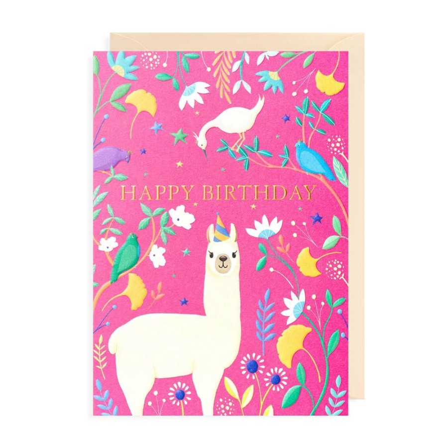 Cards Lagom Design | Birthday Llama Card * Paperljamed