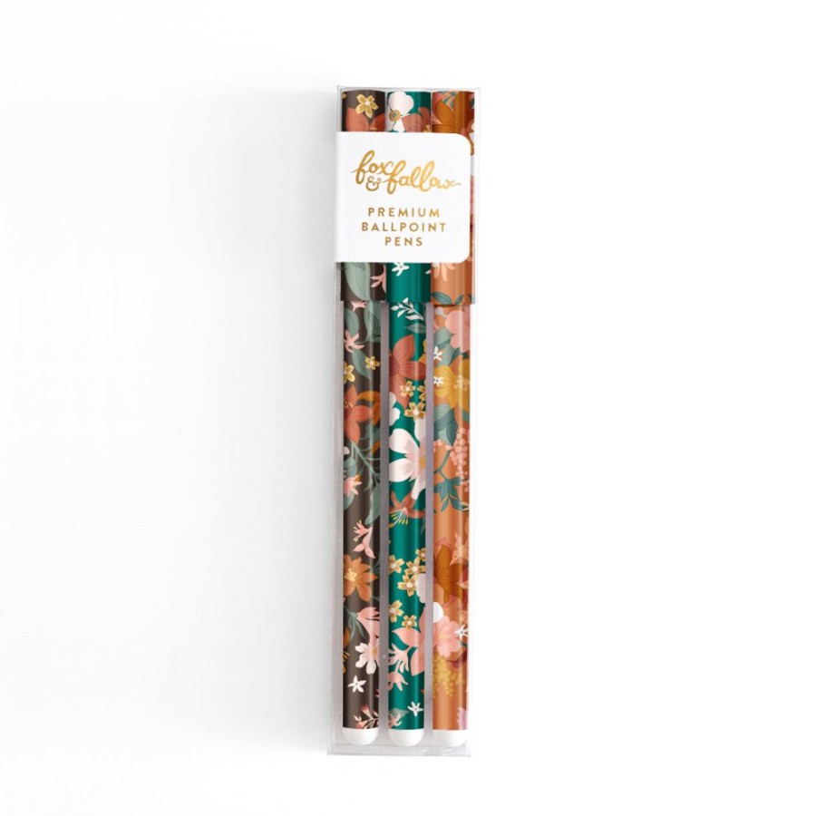 Stationery Fox & Fallow | Bohemia Night Ballpoint Pen Pack