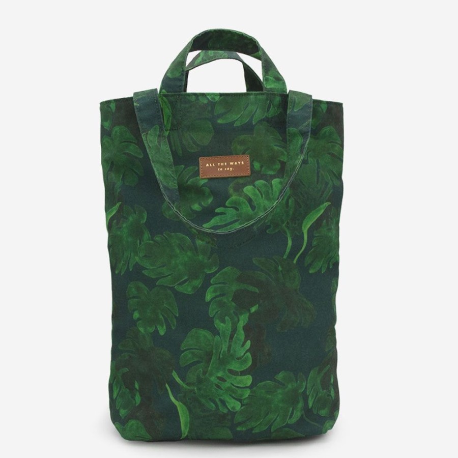 Lifestyle All the Ways to Say | Monstera Tote Bag