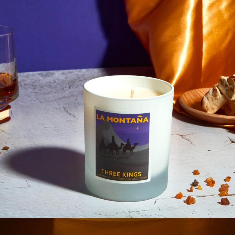 Lifestyle La Montaña | La Montana Three Kings Candle