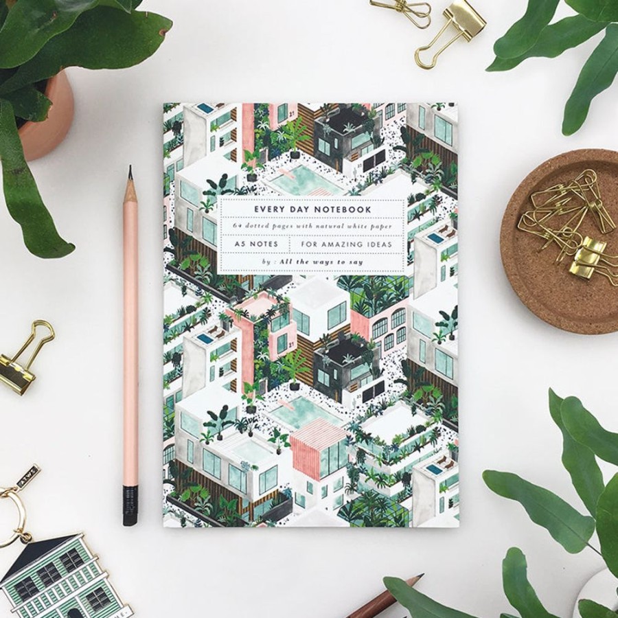 Notebooks & Planners All the Ways to Say | City A5 Notebook