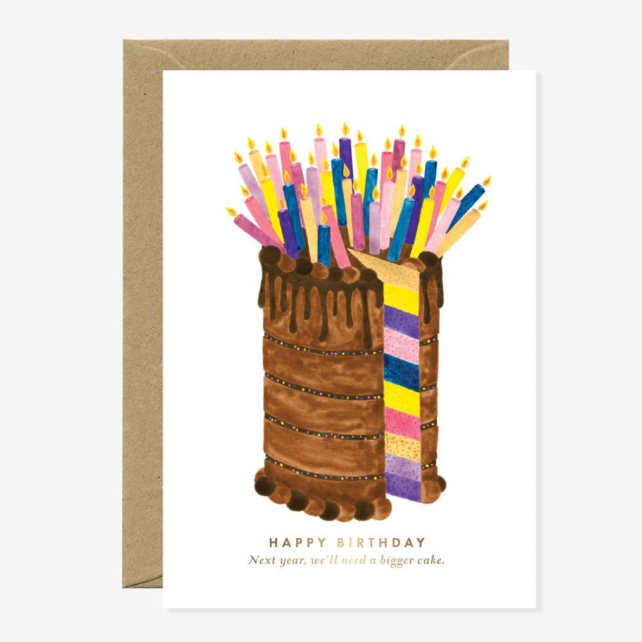 Cards All the Ways to Say | Bigger Cake Birthday Card