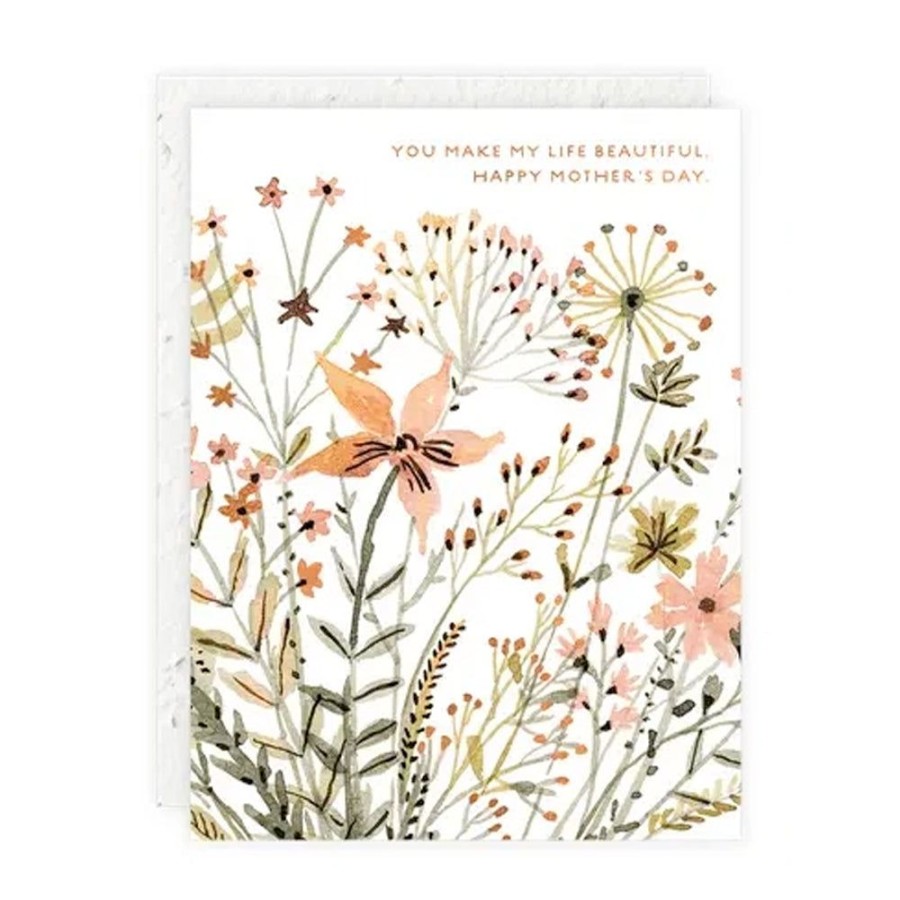 Cards Seedlings | Wildflowers Mother'S Day Card