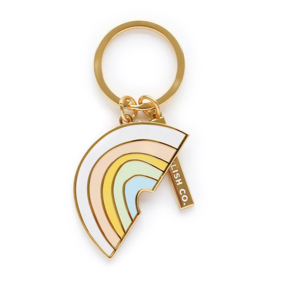 Lifestyle Old English Company | Rainbow Keyring