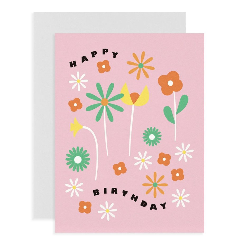 Cards My Darlin' | Happy Birthday Fleurs Card